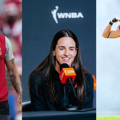 WATCH: Caitlin Clark’s heartfelt courtside moment with Kyle Juszczyk and George Kittle goes viral