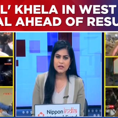 Bengal Poll Drama: CM Mamata Guards Strongroom Amid TMC EVM Tampering Allegations Row