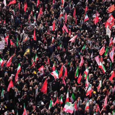 Tears, Chants, Sea Of Black: Khamenei's Funeral Procession Begins In Tehran