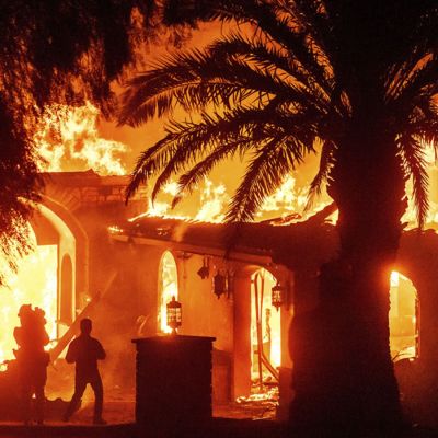 Mountain Fire: Wildfire tears through Southern California community after burning dozens of homes