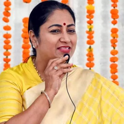 Delhi CM Rekha Gupta performs ‘Kanya Pujan’ at girls’ school