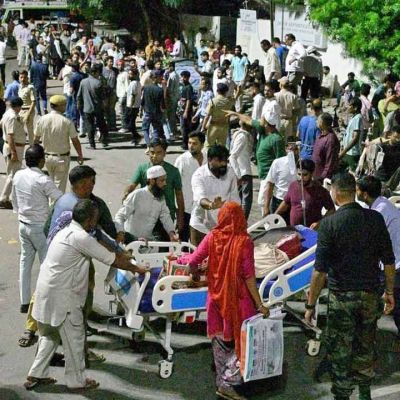 Six Patients Die In Fire At Jaipur’s SMS Hospital Trauma Centre, Families Allege Staff Negligence