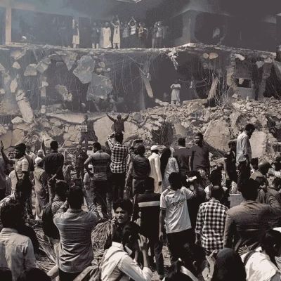 Tension rises in Dhaka after explosions occur hours before verdict involving Sheikh Hasina