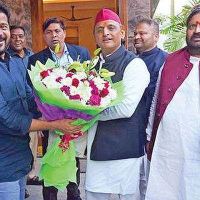 SP chief calls on CM Revanth