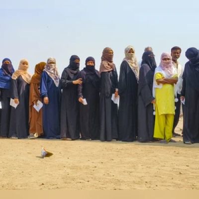 BJP urges EC to verify identity of burqa-clad voters during Bihar polls