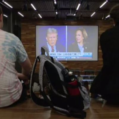 Student reactions mixed after presidential debate at Oakland University watch party