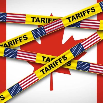 From motorcycles to booze, US ban on Canadian imports goes into effect