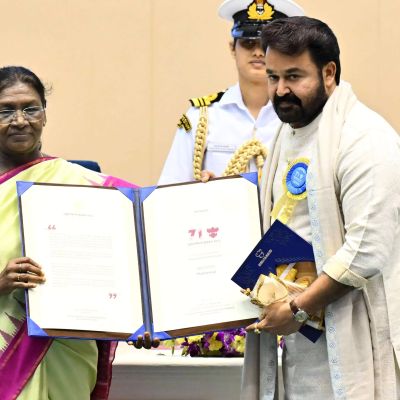 National Award 2025: Mohanlal gets Phalke award; SRK, Rani, Vikrant shines