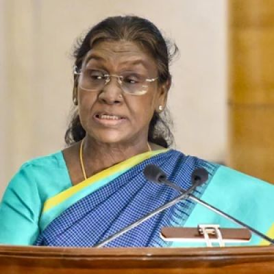 Prez Murmu’s helicopter wheels sink into Kerala’s newly concreted helipad