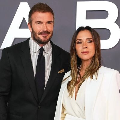 David Beckham playfully teases Victoria Beckham while showing off his cooking skills