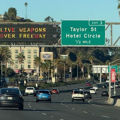 Shrapnel from live-fire drill reportedly hits California patrol car escorting VP Vance | News.az