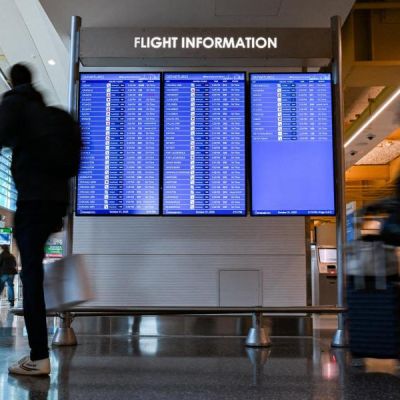 Nearly half of major US airports hit by air traffic controller shortages as government shutdown enters 31st day