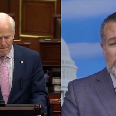 Trump urges end to filibuster as shutdown reaches Day 36; Cornyn ‘open to changes,’ Cruz unavailable
