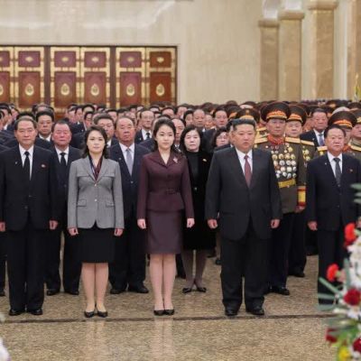 Kim Jong Un’s daughter joins visit to family mausoleum  | News.az