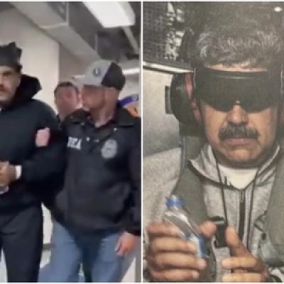 Captured Maduro made to prep-walk in custody, he says ‘Happy New Year’