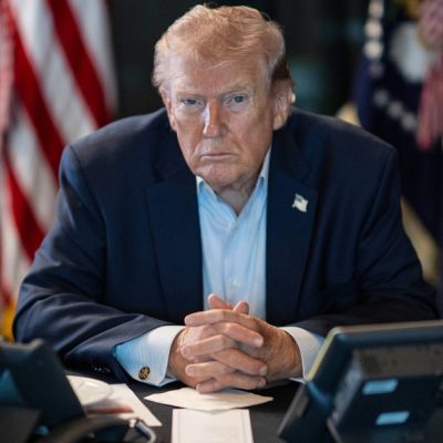 Trump’s Neck Rash Sparks White House Clarification