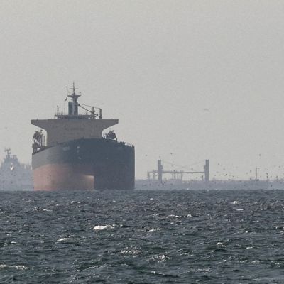 India-flagged Green Asha vessel moor at Mumbai port with 15,400 tonnes LPG