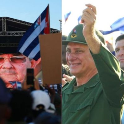 Raúl Castro’s Grandson Attends Anti-Imperialist Rally Outside U.S. Embassy