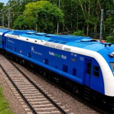 India Launches 1st Hydrogen-Powered Train to Boost Green Rail Transport | Sada Elbalad