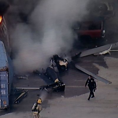 Three dead after news helicopter crashes in Los Angeles