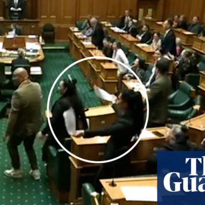 Insults, anger and a haka in New Zealand parliament as MPs debate bill on Māori rights