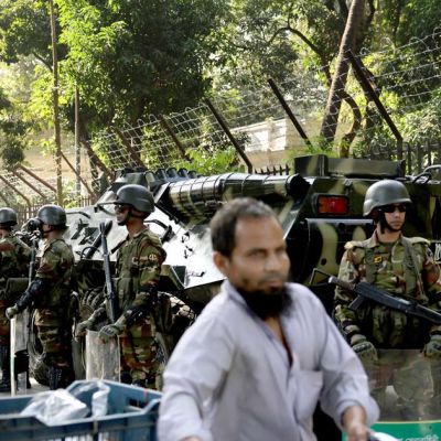 Sporadic violence in Bangladesh ahead of Hasina verdict