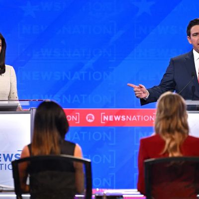 Nikki Haley catches Ron DeSantis in national Republican presidential poll as Trump romps
