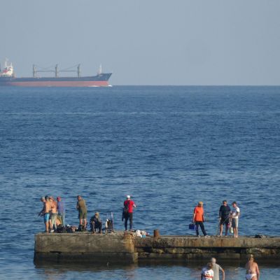 First Cargo Ships Arrive in Ukraine Since Russia Ended a Grain Deal