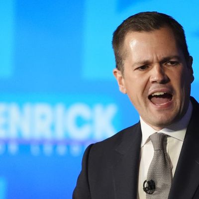 Robert Jenrick squirms over support for Donald Trump in US election