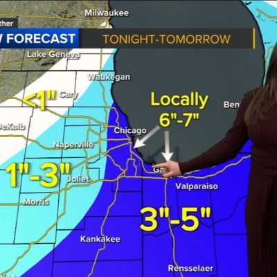 Chicago weather: Winter storm could bring several inches of snow to ...