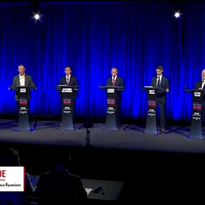 Candidates spar in final gubernatorial debate as primary nears