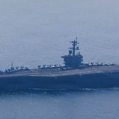 US Navy warship Abraham Lincoln hit with missile? Iranian Army claims successful cruise missile attack
