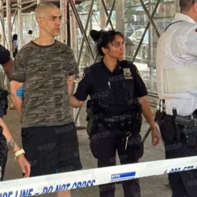 Man shouting Allahu Akbar stabs two near New York synagogue; hate crime probe underway