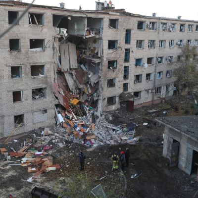 Russian Strikes Hit Ukraine Power Plants, Kill Two