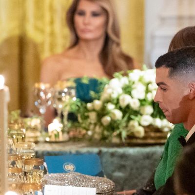 Cristiano Ronaldo Joins Saudi Crown Prince, Donald Trump At White House Dinner