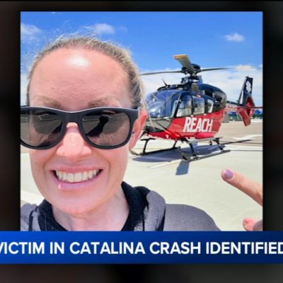 Pilot and nurse killed in medical helicopter crash off Catalina Island identified