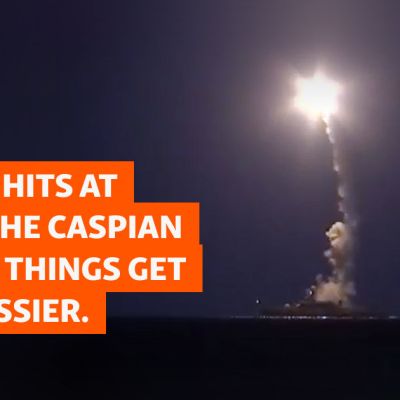 Ukraine Hits At Iran. In The Caspian Sea, Things Get Even Messier. Img