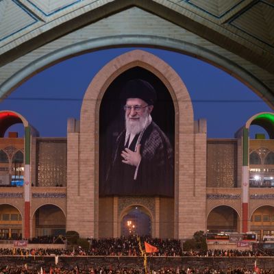 Performer at funeral of Iranian leader calls for death of Trump