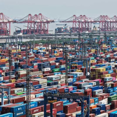 What a plunge in shipping traffic from China says about tariffs, stocks and the economy
