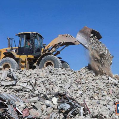 Gaza reconstruction starts with rubble recycling amid stalled US plan