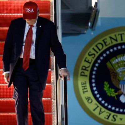 Trump assassination fears as hunting stand ‘with line of sight to Air Force One exit’ found – Daily Star