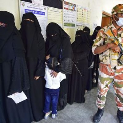 Verify identities of women wearing veils during Bihar polls, BJP urges EC