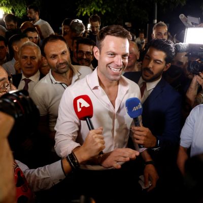Ex-Goldman Sachs trader and political unknown wins race to lead Greek left