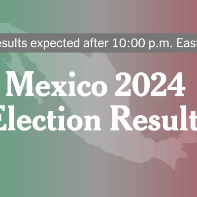 2024 Mexico Presidential Election: Live Results