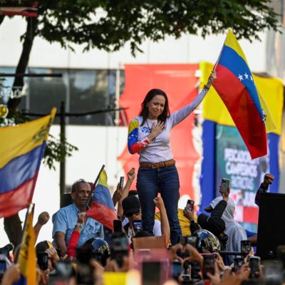 Venezuelan opposition leader Maria Corina Machado arrested after anti-Maduro protest