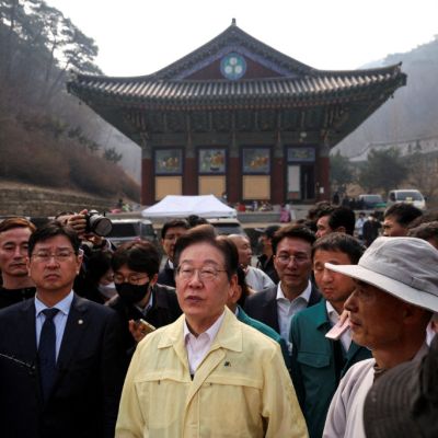 South Korean opposition leader Lee Jae-myung announces presidential bid after Yoon’s ouster