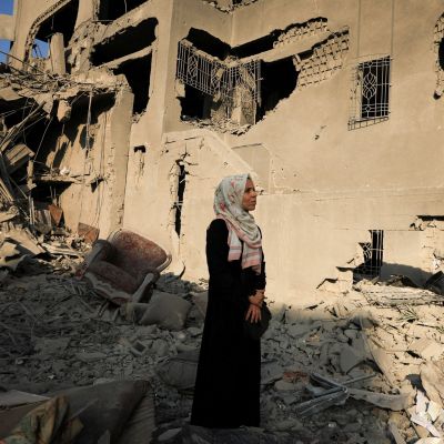 Photos: Aftermath of Israeli attacks in Gaza City