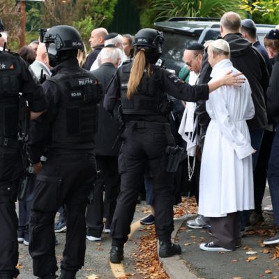 One of 2 victims in Manchester synagogue attack was accidenally shot by police