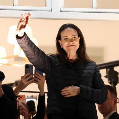 Venezuela’s Nobel laureate Machado says she aims for peaceful transition after Maduro