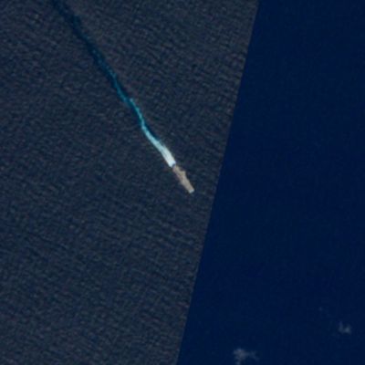 Satellite photo shows US ships enforcing Trump’s Venezuela blockade